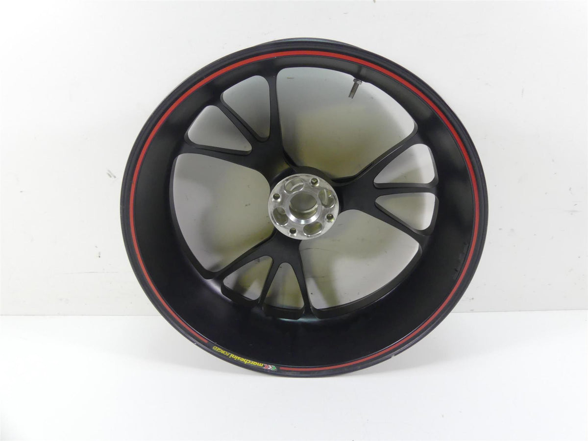 2014 Ducati Hypermotard 821 SP Rear 17x5.5 Marchesini Wheel Rim 50121651AB {{ shop.shopifyCountryName }} - Mototech271