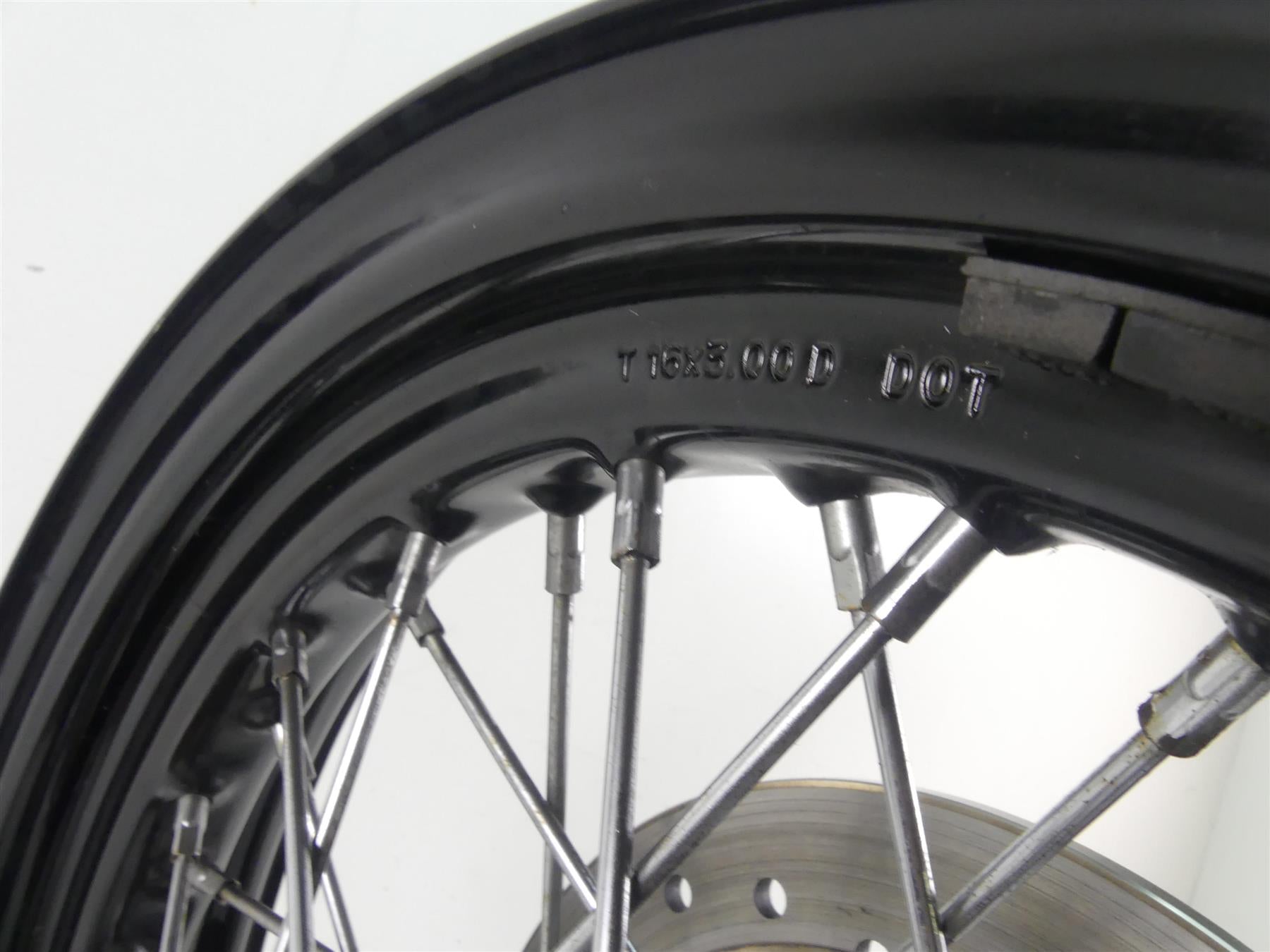2018 Harley Sportster XL1200 Custom 16x3 Rear Wheel Rim - Read 41478-10A {{ shop.shopifyCountryName }} - Mototech271