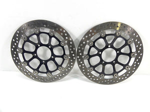 2008 Ducati 848 SBK Front Brake Disc Rotor Set 49240851A | Mototech271