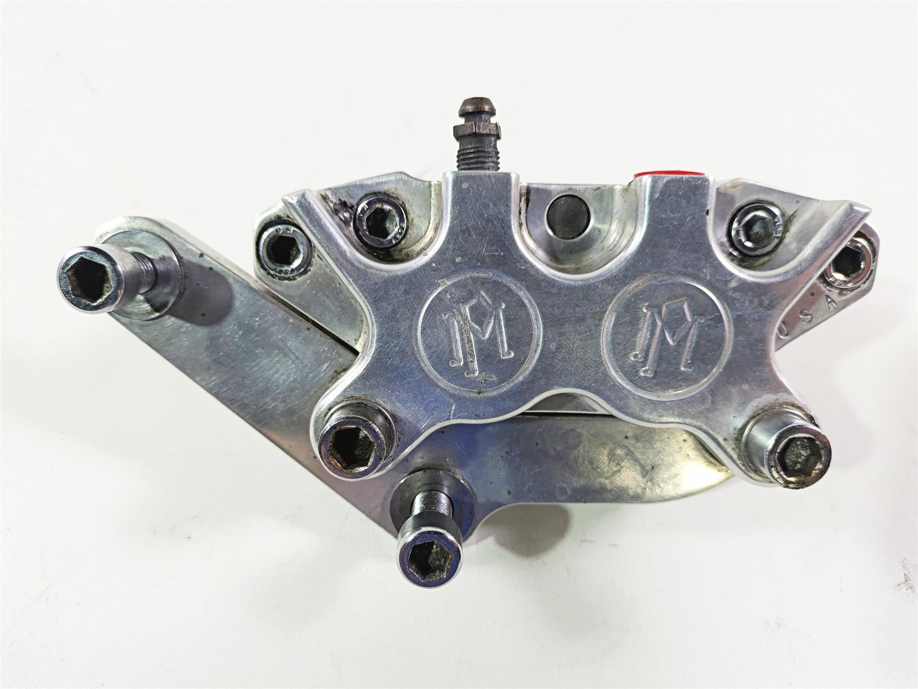 2002 Big Dog Pitbull Front Brake Caliper PM Performance Machine 0052-2400 {{ shop.shopifyCountryName }} - Mototech271