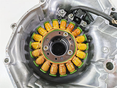 2021 Yamaha YXZ1000R EPS SS SE Stator Alternator & Cover B5H-81410-00-00 {{ shop.shopifyCountryName }} - Mototech271