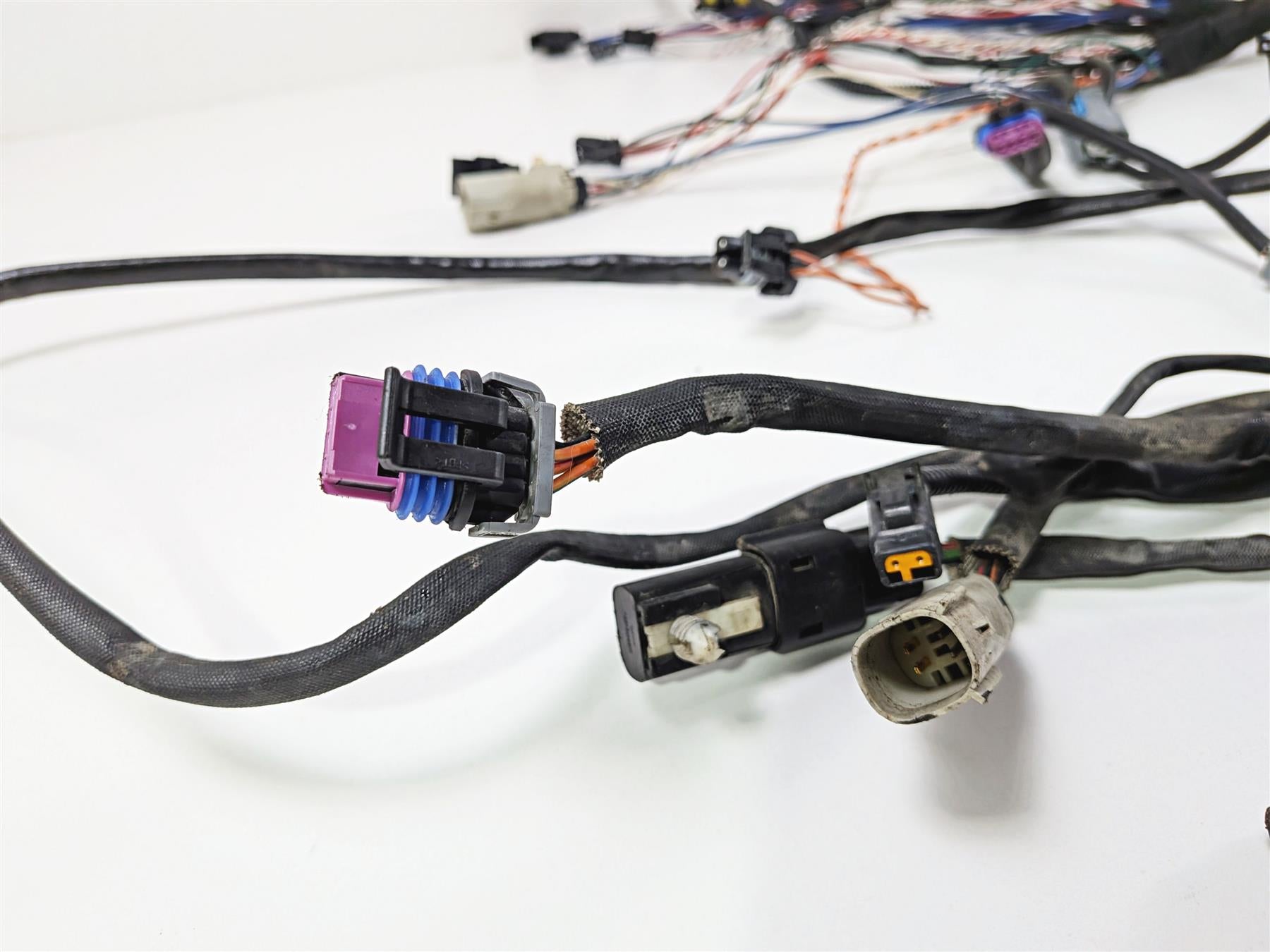 2014 Harley FXSB Softail Breakout Main Wiring Harness Loom Abs - No Cut 69200514-Mototech271