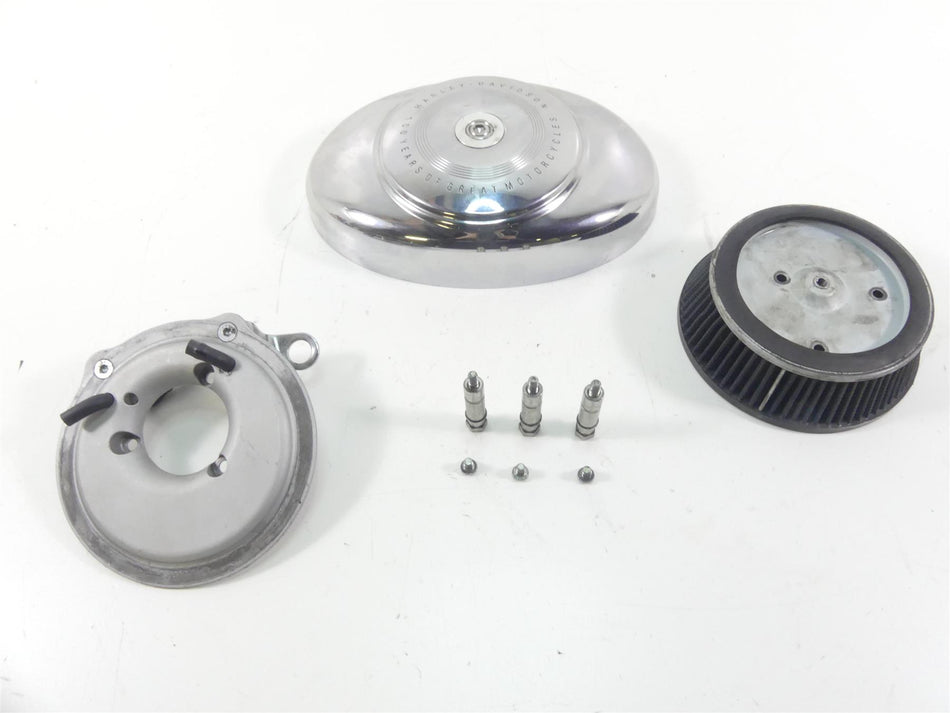 2003 Harley Dyna 100TH FXDL Low Rider Air Breather Cleaner Filter Set 29809-03 {{ shop.shopifyCountryName }} - Mototech271