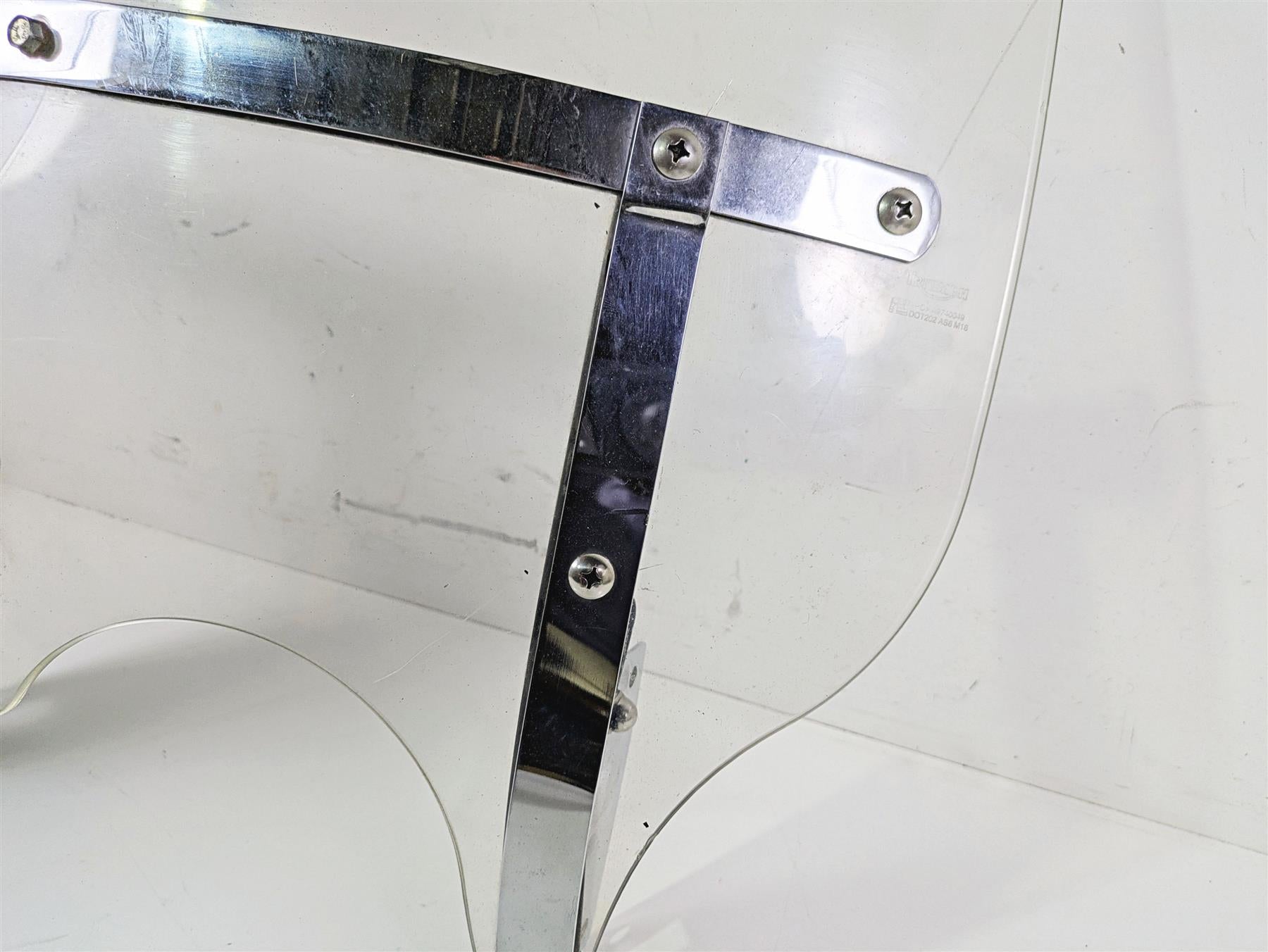 2006 Triumph Rocket 3 Windshield Wind Screen & Mounting Hardware A9740049 {{ shop.shopifyCountryName }} - Mototech271