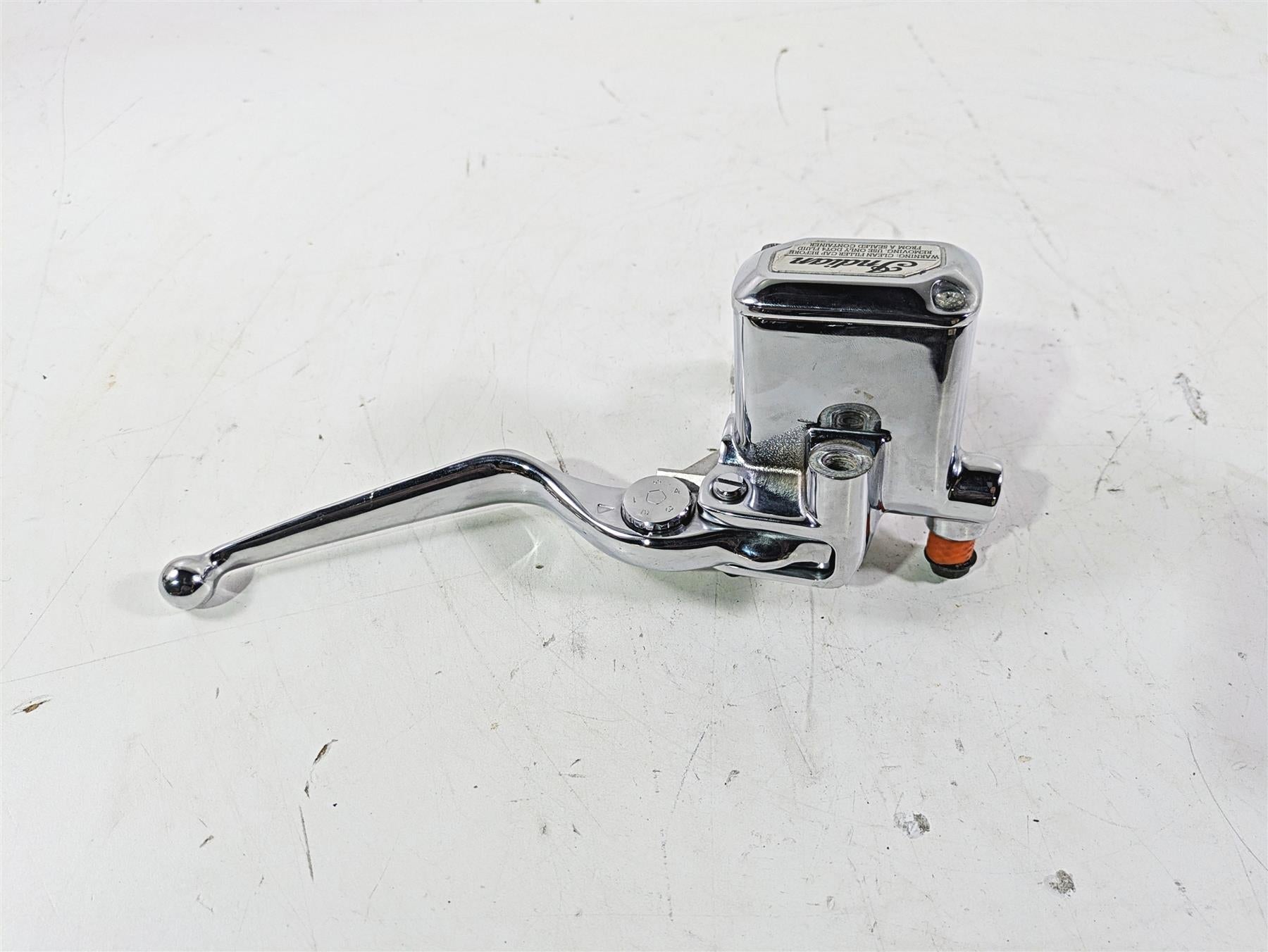 2018 Indian Chieftain Limited Chrome Front Brake Master Cylinder & Lever 1912865 {{ shop.shopifyCountryName }} - Mototech271
