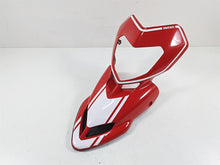 Load image into Gallery viewer, 2011 Ducati Hypermotard 1100 Evo SP Front Red Headlight Cover Fairing 48110451A
