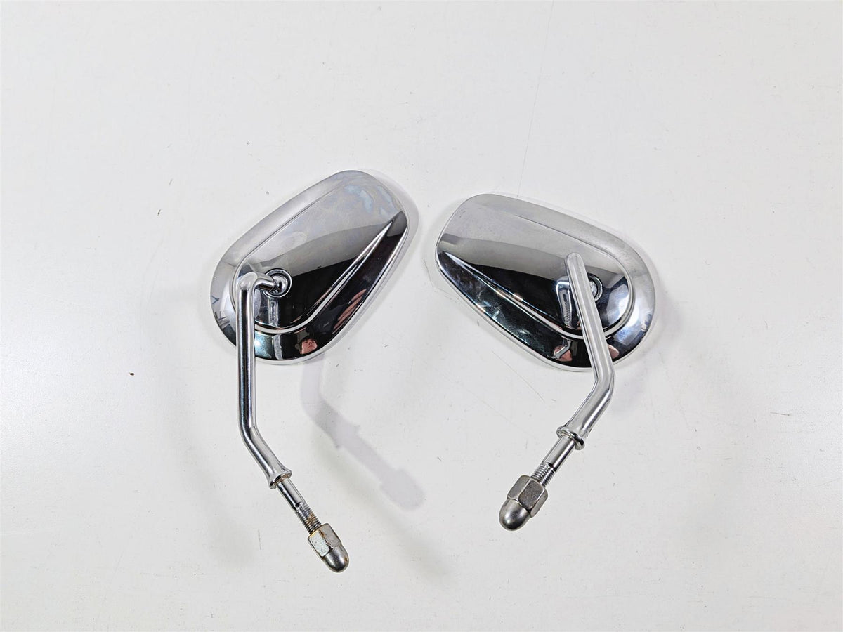 2014 Harley FXSB Softail Breakout Chrome Rear View Mirror Set 91840-03B-Mototech271