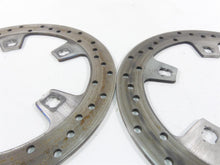 Load image into Gallery viewer, 2016 Harley Touring FLHTP Electra Glide Front Brake Rotor Set 7K 41500017 | Mototech271
