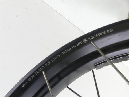 2017 BMW R1200GS GSW K50 Front 19x3 Spoke Wheel Rim 36318528530 36318528529 {{ shop.shopifyCountryName }} - Mototech271