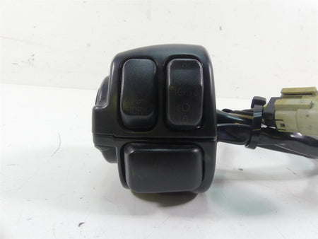 2009 Harley XR1200 Sportster Left Turn Signal Lights Control Switch 71682-06A {{ shop.shopifyCountryName }} - Mototech271