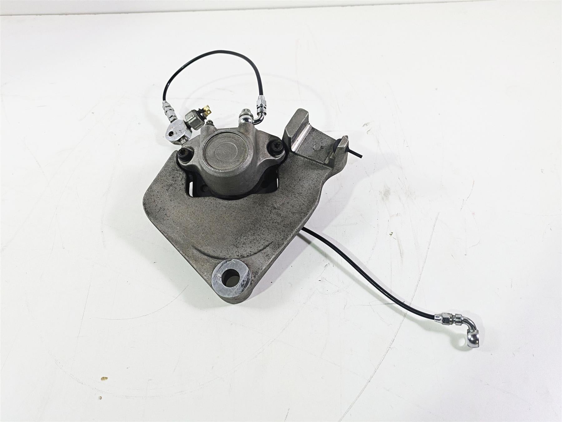 1996 Harley Touring FLHTCUI Electra Glide Rear Brake Caliper & Bracket 54540-93