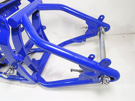2008 Ultima Motorcycles Fat Bastard Straight Blue Main Frame Swingarm Set With Manufacturers Statement Of Origin {{ shop.shopifyCountryName }} - Mototech271