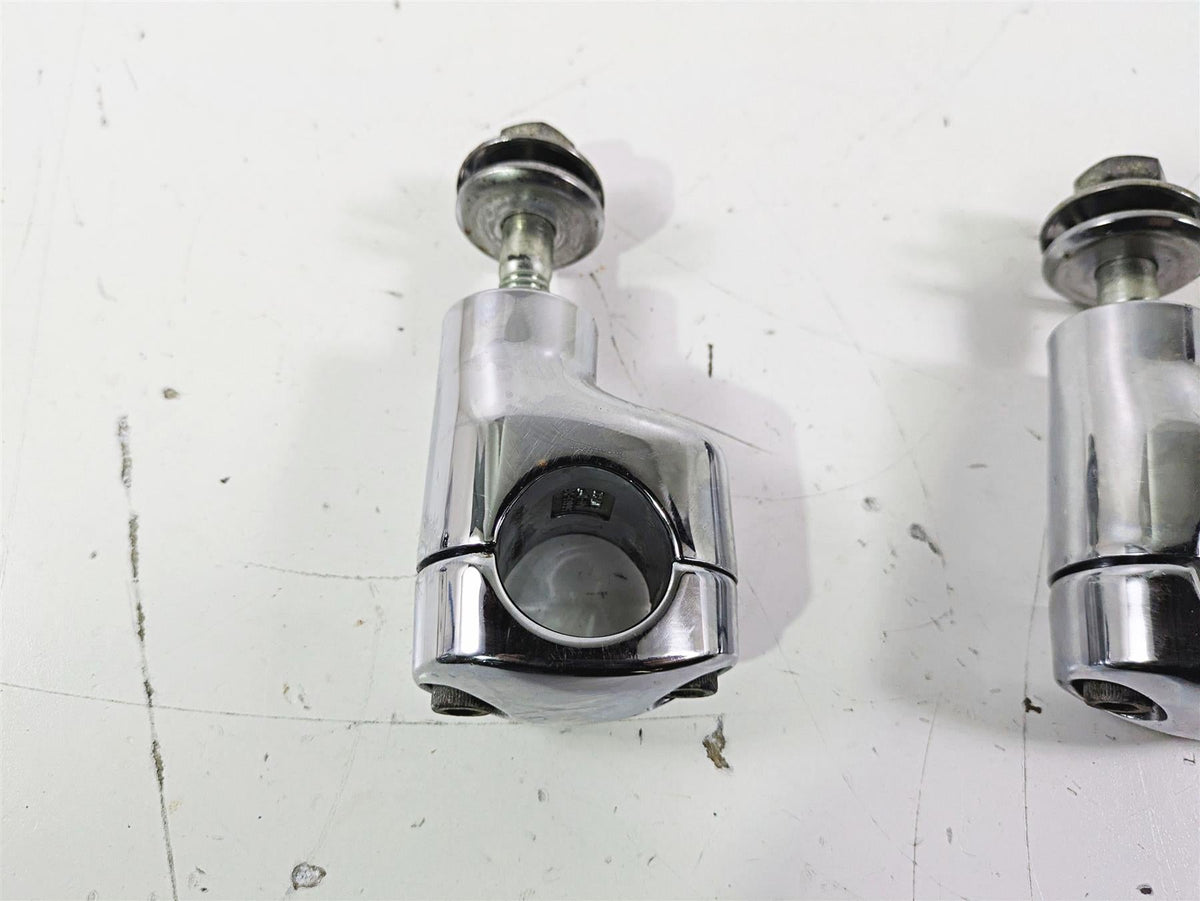 2007 Harley FXDWG Dyna Wide Glide Handlebar Riser Holder Clamp Mount 56613-06 {{ shop.shopifyCountryName }} - Mototech271