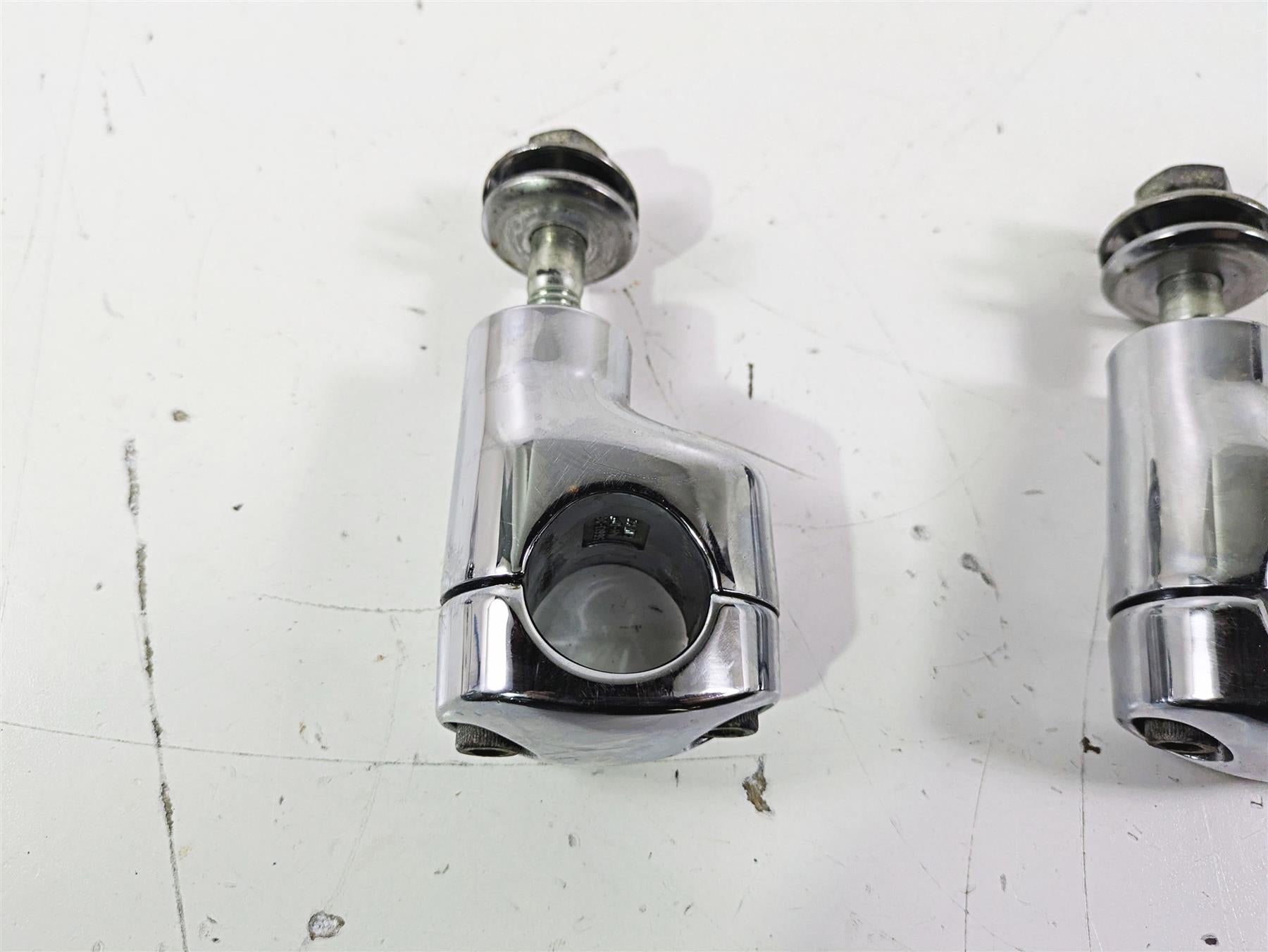 2007 Harley FXDWG Dyna Wide Glide Handlebar Riser Holder Clamp Mount 56613-06 {{ shop.shopifyCountryName }} - Mototech271