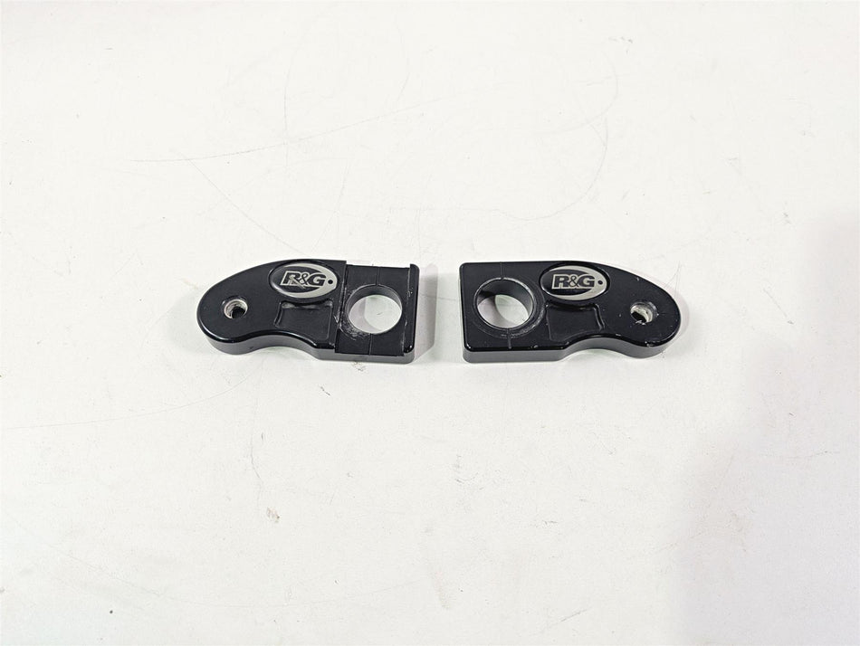 2017 Aprilia RSV 1100 Tuono V4 Factory R&G Cotton Reel Mount Plates CR0030BK {{ shop.shopifyCountryName }} - Mototech271