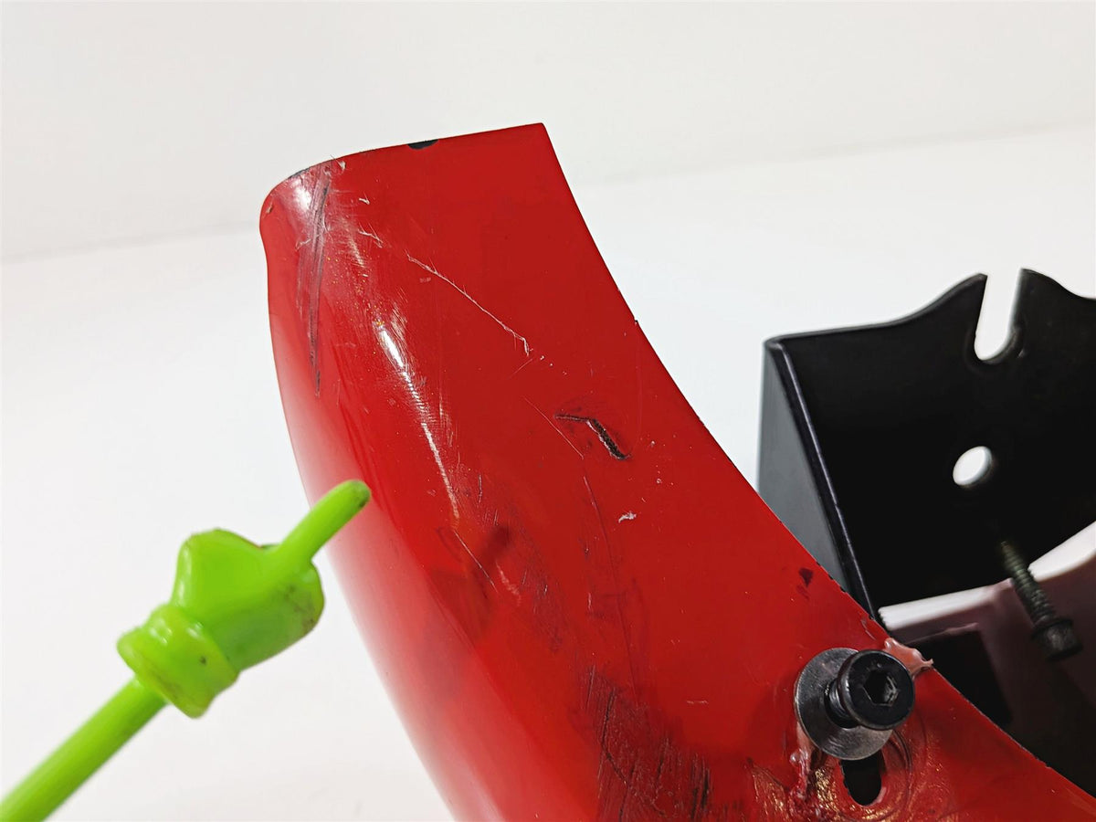 2008 Harley FXDSE CVO Dyna Front Red Bug Spoiler & Mount Set -Read 58065-08-Mototech271