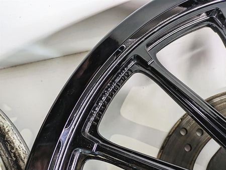 2005 Harley Dyna FXDL Low Rider Black Front Rear Wheel Set 16x3 19x2.15 43499-00 {{ shop.shopifyCountryName }} - Mototech271