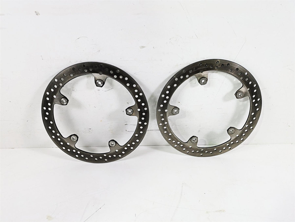 2016 BMW R1200RS K54 Front Brake Disc Rotor Set 320mm 34118526575 {{ shop.shopifyCountryName }} - Mototech271