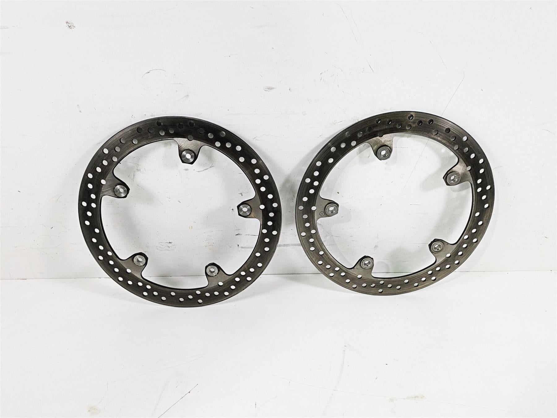 2016 BMW R1200RS K54 Front Brake Disc Rotor Set 320mm 34118526575 {{ shop.shopifyCountryName }} - Mototech271