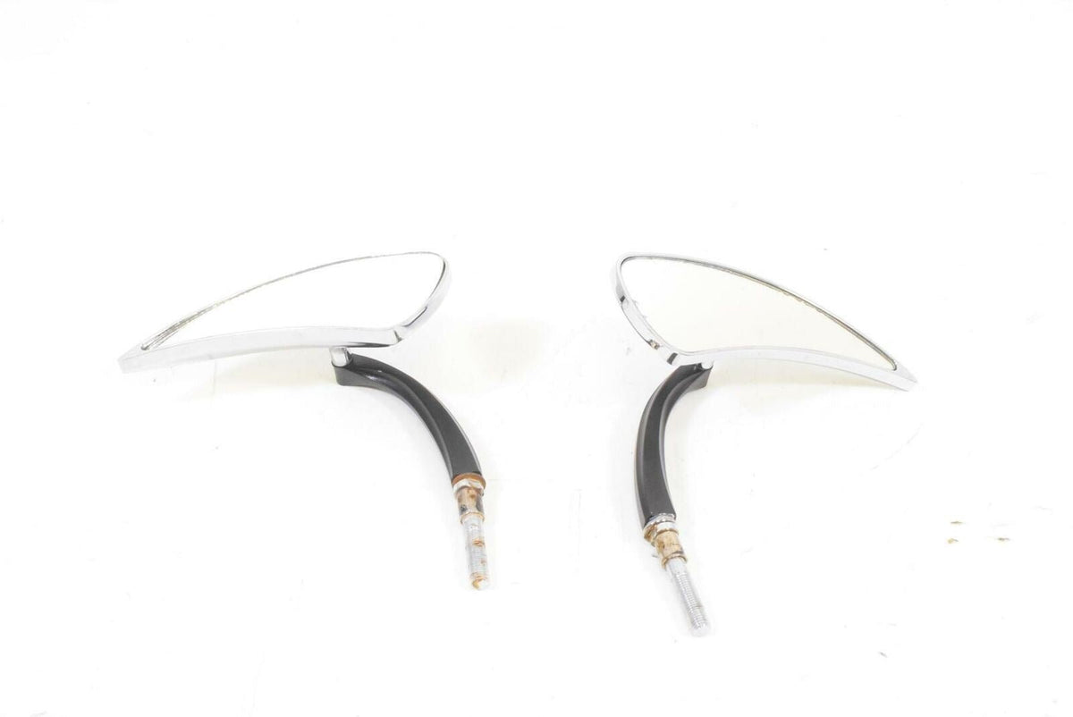 2004 Harley VRSCB V-Rod Aftermarket Teardrop-Shaped Rearview Mirror Set L & R {{ shop.shopifyCountryName }} - Mototech271