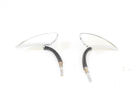 2004 Harley VRSCB V-Rod Aftermarket Teardrop-Shaped Rearview Mirror Set L & R {{ shop.shopifyCountryName }} - Mototech271