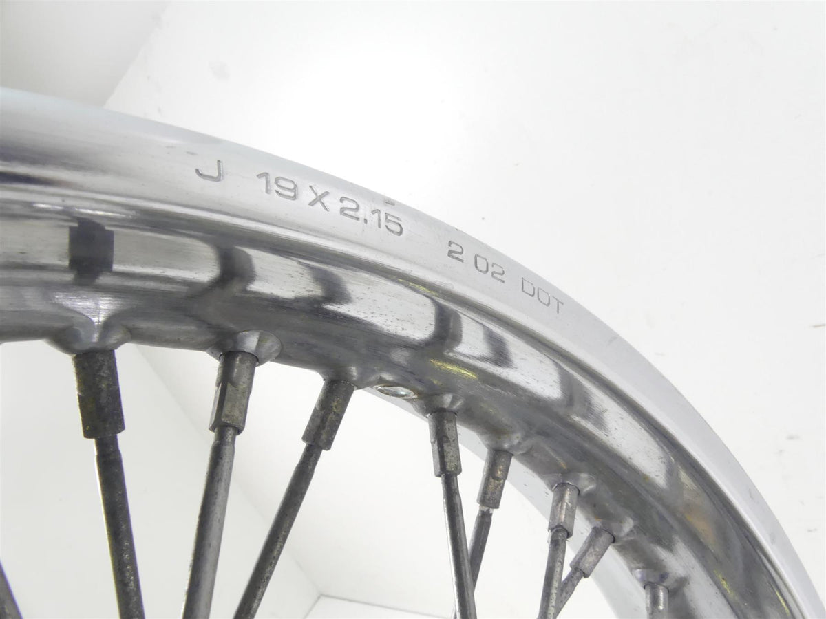 2003 Honda VT750 DC Shadow Spirit Front 19x2.15 Wheel Rim - Read 44650-MCL-020 {{ shop.shopifyCountryName }} - Mototech271