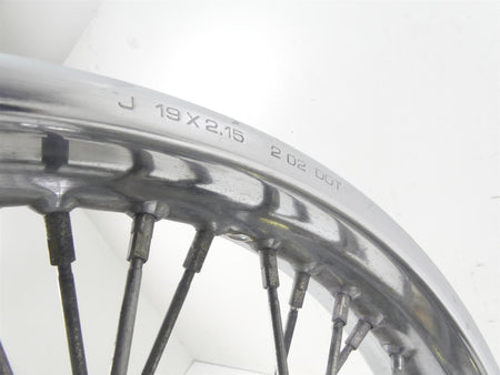 2003 Honda VT750 DC Shadow Spirit Front 19x2.15 Wheel Rim - Read 44650-MCL-020 {{ shop.shopifyCountryName }} - Mototech271