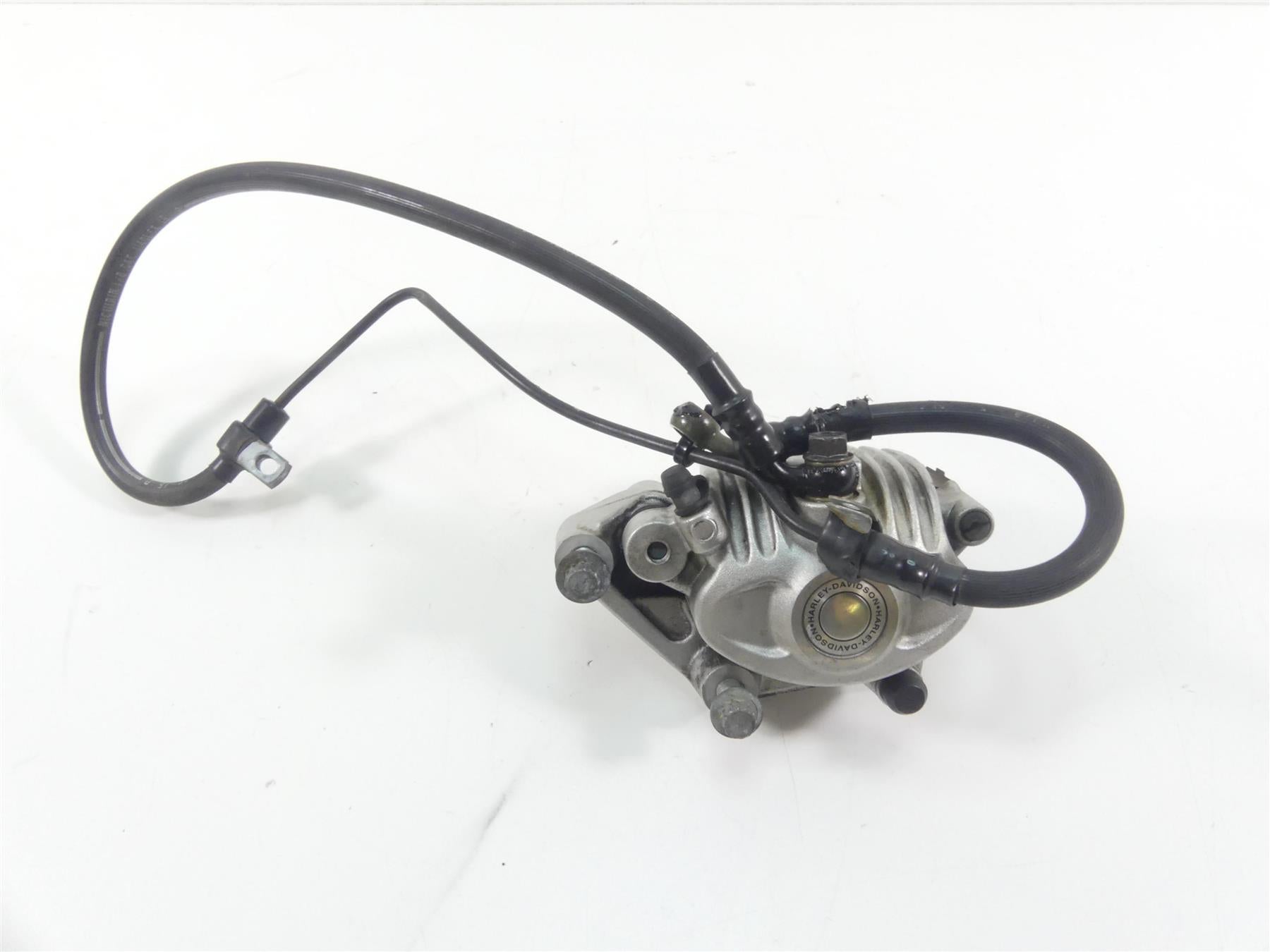 2006 Harley Sportster XL1200 Custom Front Brake Caliper + Line 44121-04A {{ shop.shopifyCountryName }} - Mototech271