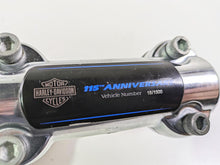 Load image into Gallery viewer, 2018 Harley FLHCS Softail Heritage 115th Handlebar Riser &amp; Medallion 56998-09
