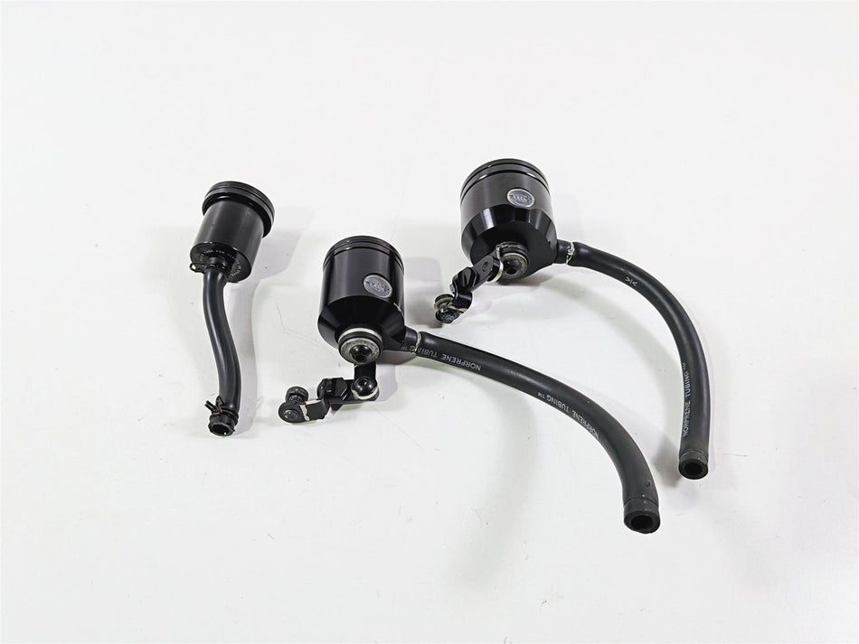 2008 Ducati Hypermotard 1100 S Rizoma Front Rear Brake Fluid Reservoir CT025B-Mototech271