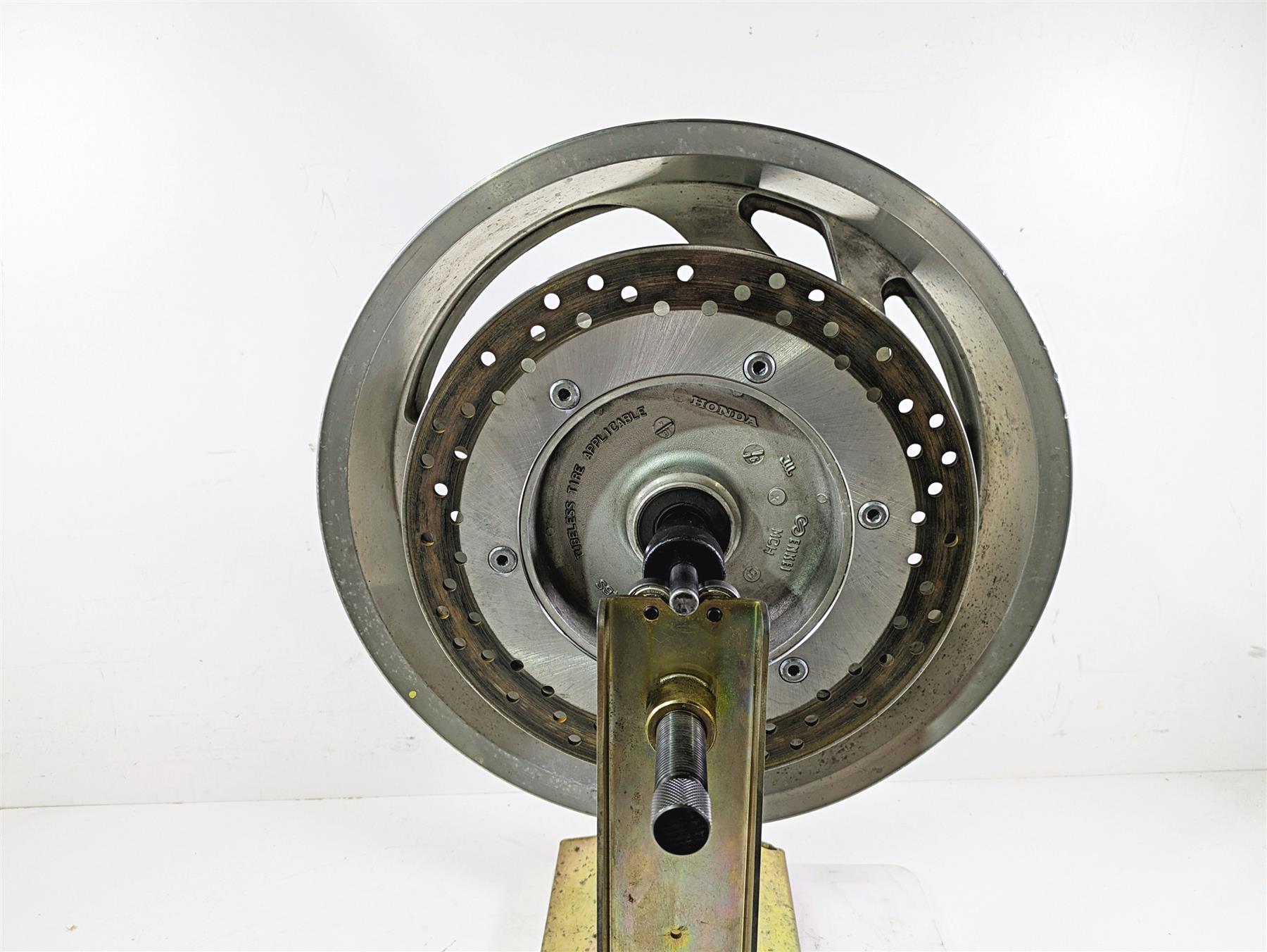 2002 Honda V-Twin VTX1800 C Rear Wheel Rim 16x5 - Dent 42650-MCH-010 {{ shop.shopifyCountryName }} - Mototech271