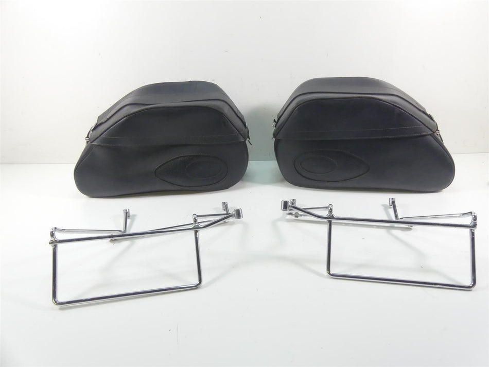 2001 Moto Guzzi California Sp 1100 Rear Saddlebag & Holder Set GU97012400000 {{ shop.shopifyCountryName }} - Mototech271