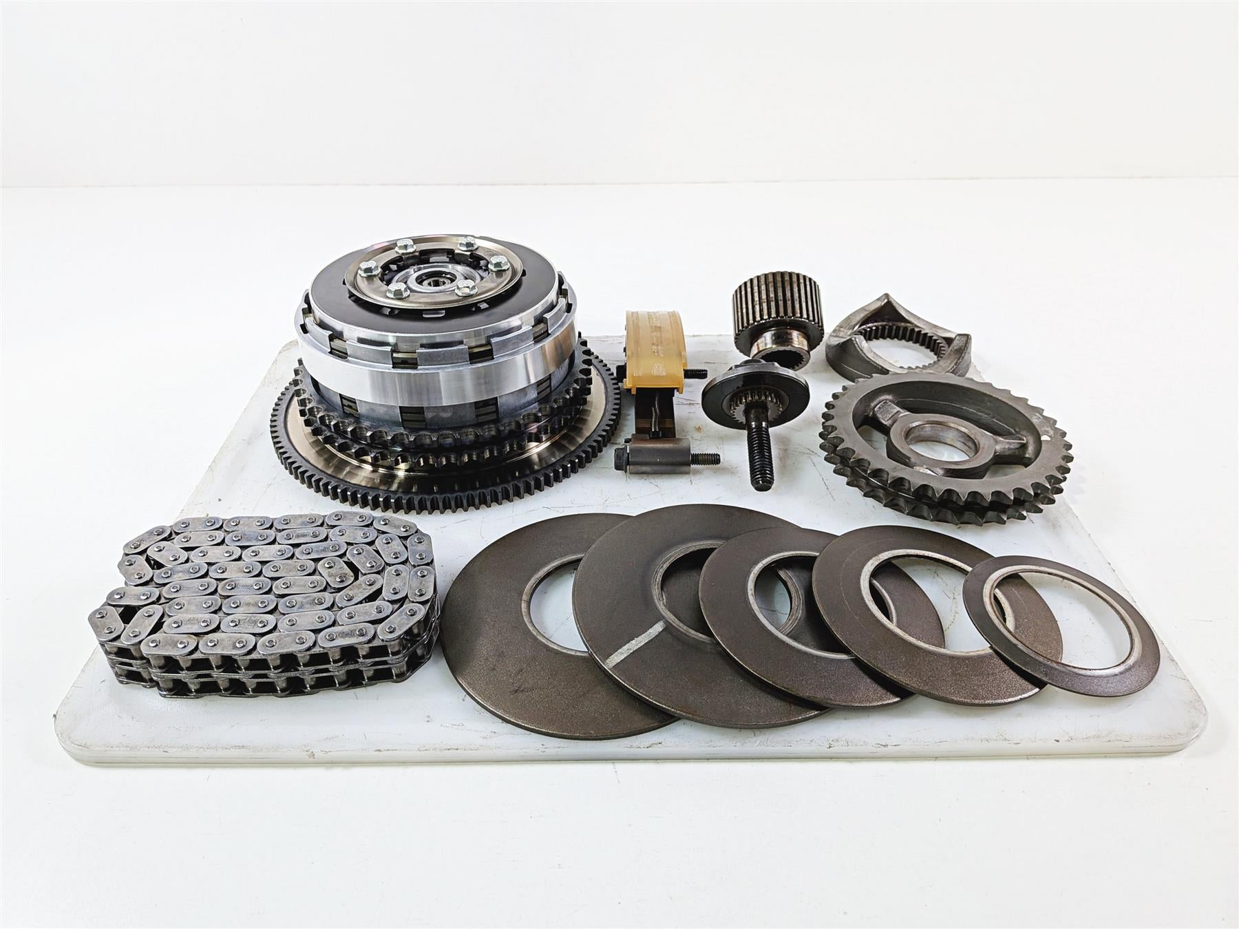 2011 Harley Touring FLHTCU CVO Electra Glide Primary Drive Clutch Kit 37817-11-Mototech271