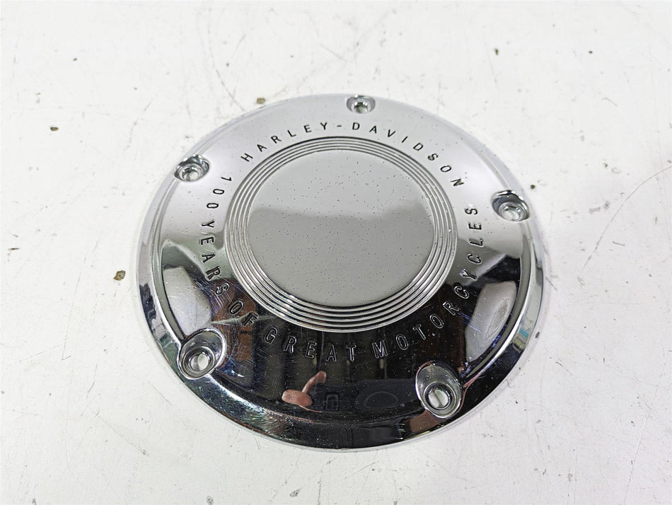 2003 Harley Touring FLHTCUI 100TH E-Glide Primary Drive Derby Cover 60720-03 {{ shop.shopifyCountryName }} - Mototech271