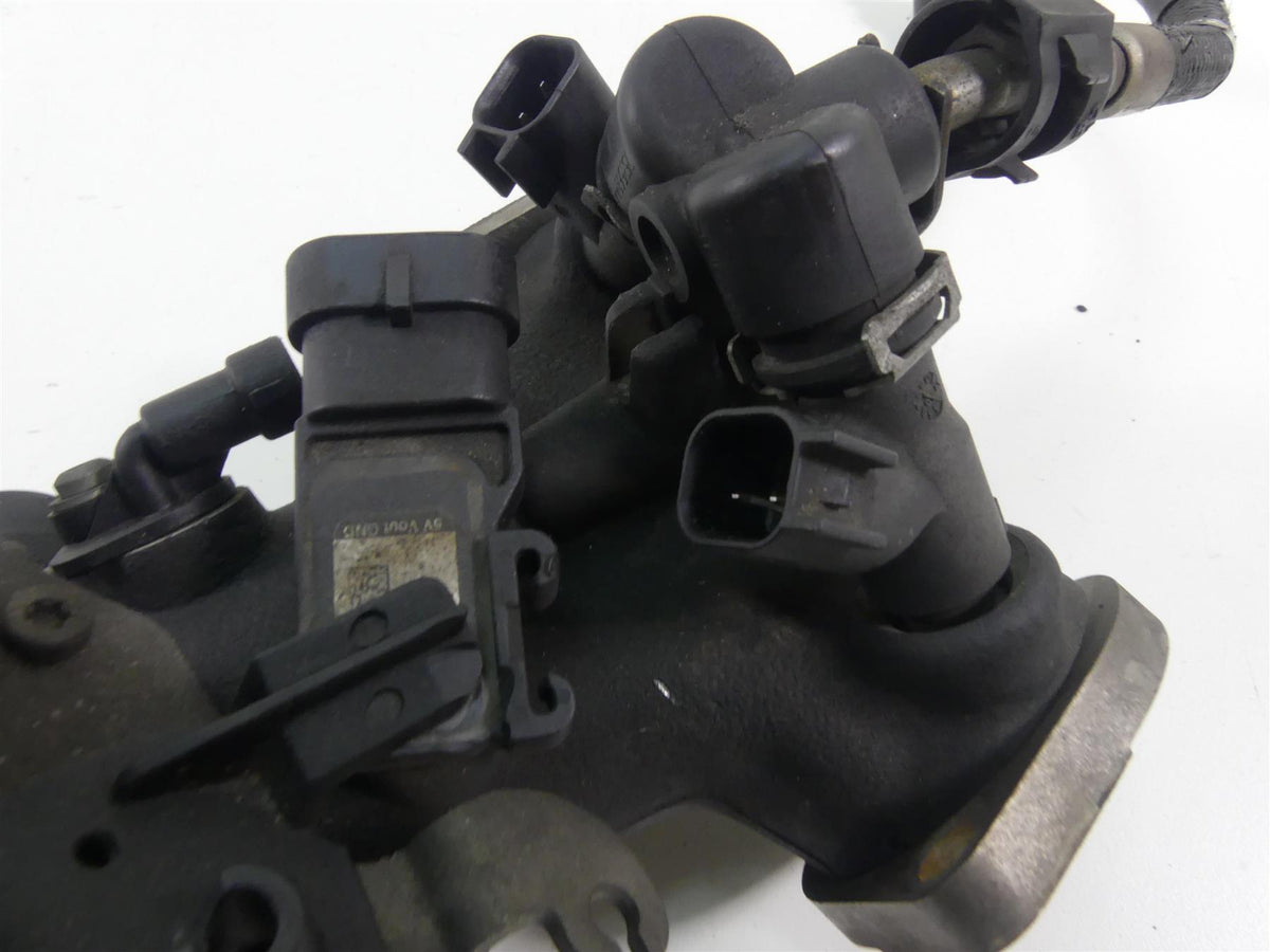 2014 Harley FXDF Dyna Fat Bob Throttle Body Fuel Injection Injects 27708-10A {{ shop.shopifyCountryName }} - Mototech271