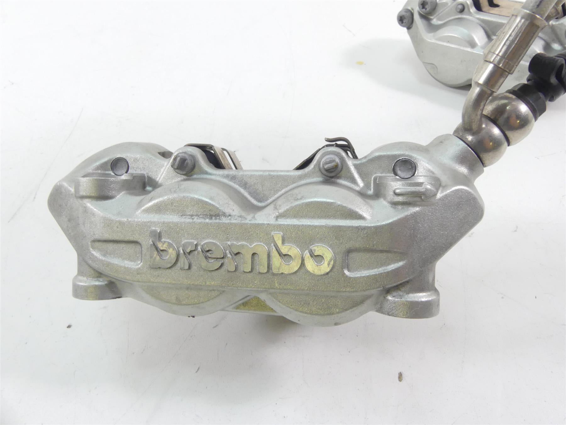2009 Ducati Monster 1100 S Front Brembo Brake Caliper Set 61040961A 61040971A {{ shop.shopifyCountryName }} - Mototech271