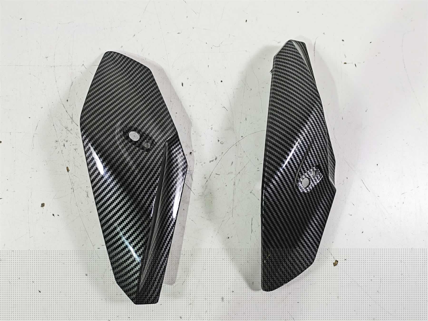 2017 BMW S1000R K47 Front Headlight Carbon Fiber Look Side Cover Fairing Set {{ shop.shopifyCountryName }} - Mototech271