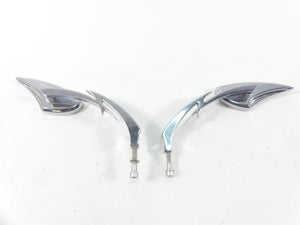2012 Harley Touring FLHX Street Glide Aftermarket Chrome Rear View Mirror Set