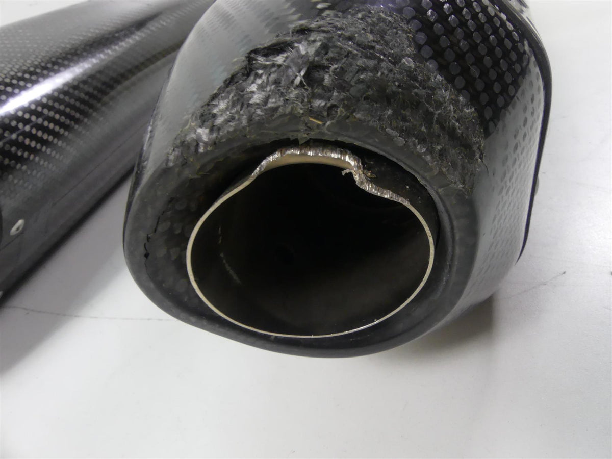 2020 Suzuki GSX1300 R Hayabusa Yoshimura R-77 Carbon Slip On Mufflers 1121202 {{ shop.shopifyCountryName }} - Mototech271