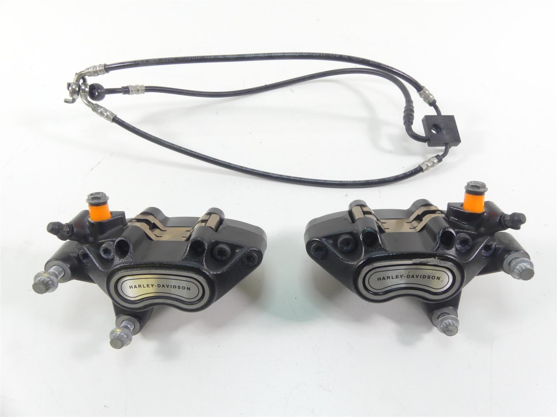 2018 Harley Softail FXFB Fat Bob Front Brake Caliper Set 41300095 41300205 | Mototech271