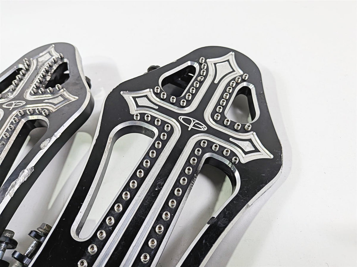 2017 Harley Touring FLHXS Street Glide Precision Billet Darkside Floor Board DRK-410-ALL-BLK {{ shop.shopifyCountryName }} - Mototech271