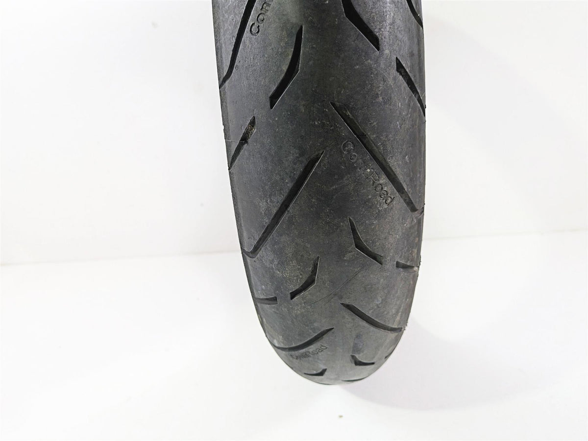 Used Front Motorcycle Tire Continental Conti Road TWI 120/70 ZR17 02447220000 {{ shop.shopifyCountryName }} - Mototech271