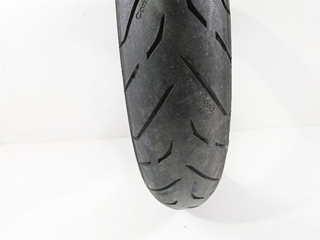 Used Front Motorcycle Tire Continental Conti Road TWI 120/70 ZR17 02447220000 {{ shop.shopifyCountryName }} - Mototech271