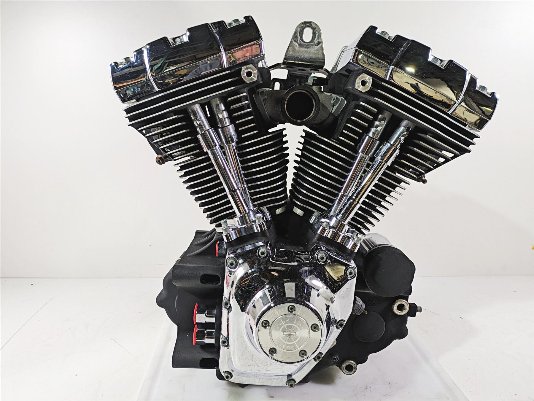 2003 Harley FLSTC Softail Heritage 100th Running 88ci Engine Motor 22K 16121-03 {{ shop.shopifyCountryName }} - Mototech271