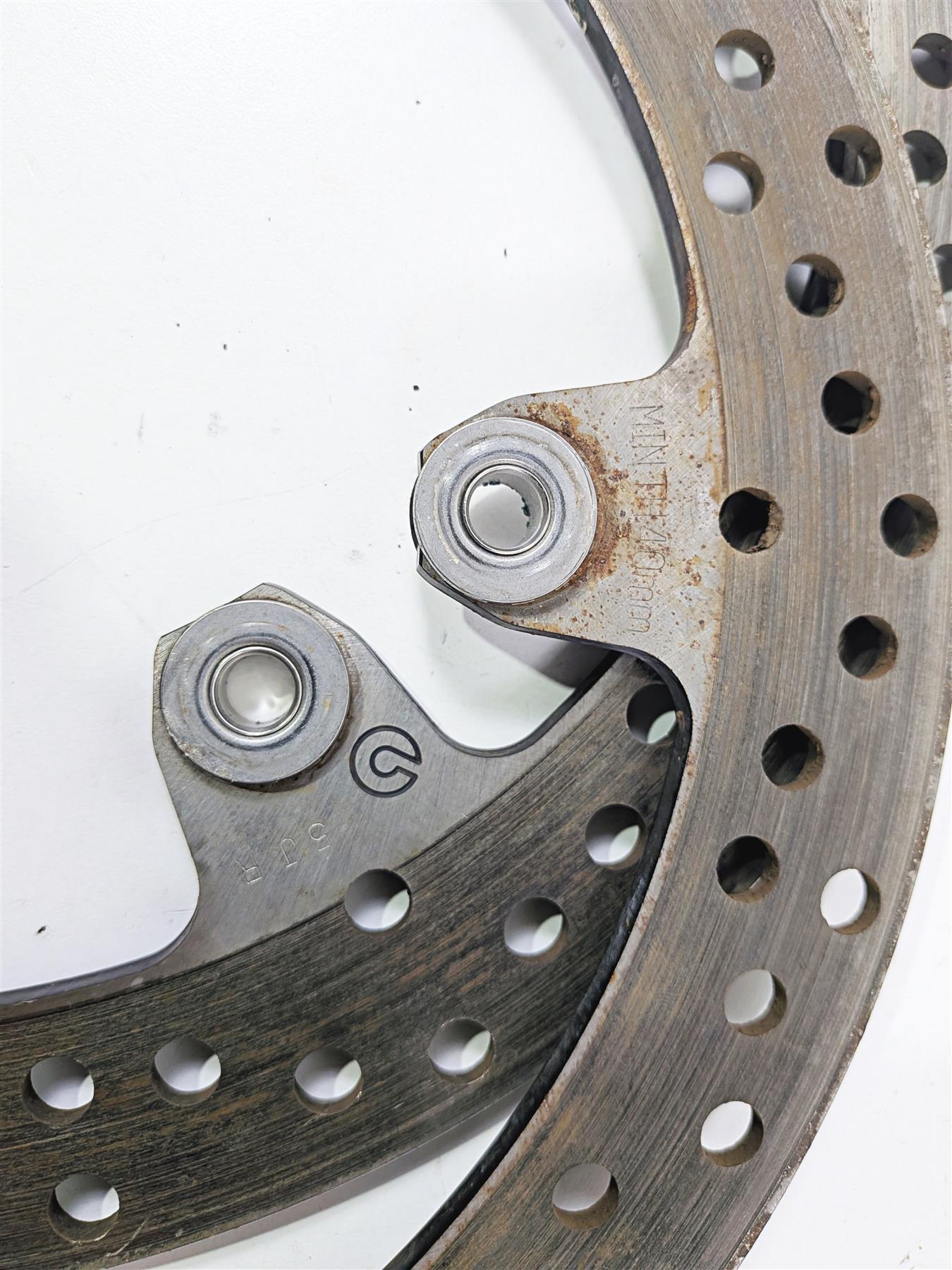 2016 BMW R1200RT RT RTW K52 Front Brake Rotor Set Brembo 320mm 34118526575 {{ shop.shopifyCountryName }} - Mototech271