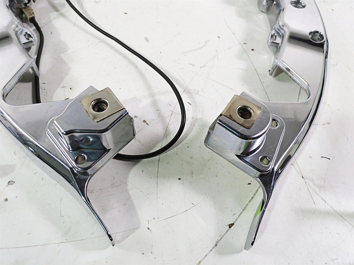 2016 Harley Touring FLTRX Road Glide Saddlebag Chrome Support Set 90200503 {{ shop.shopifyCountryName }} - Mototech271