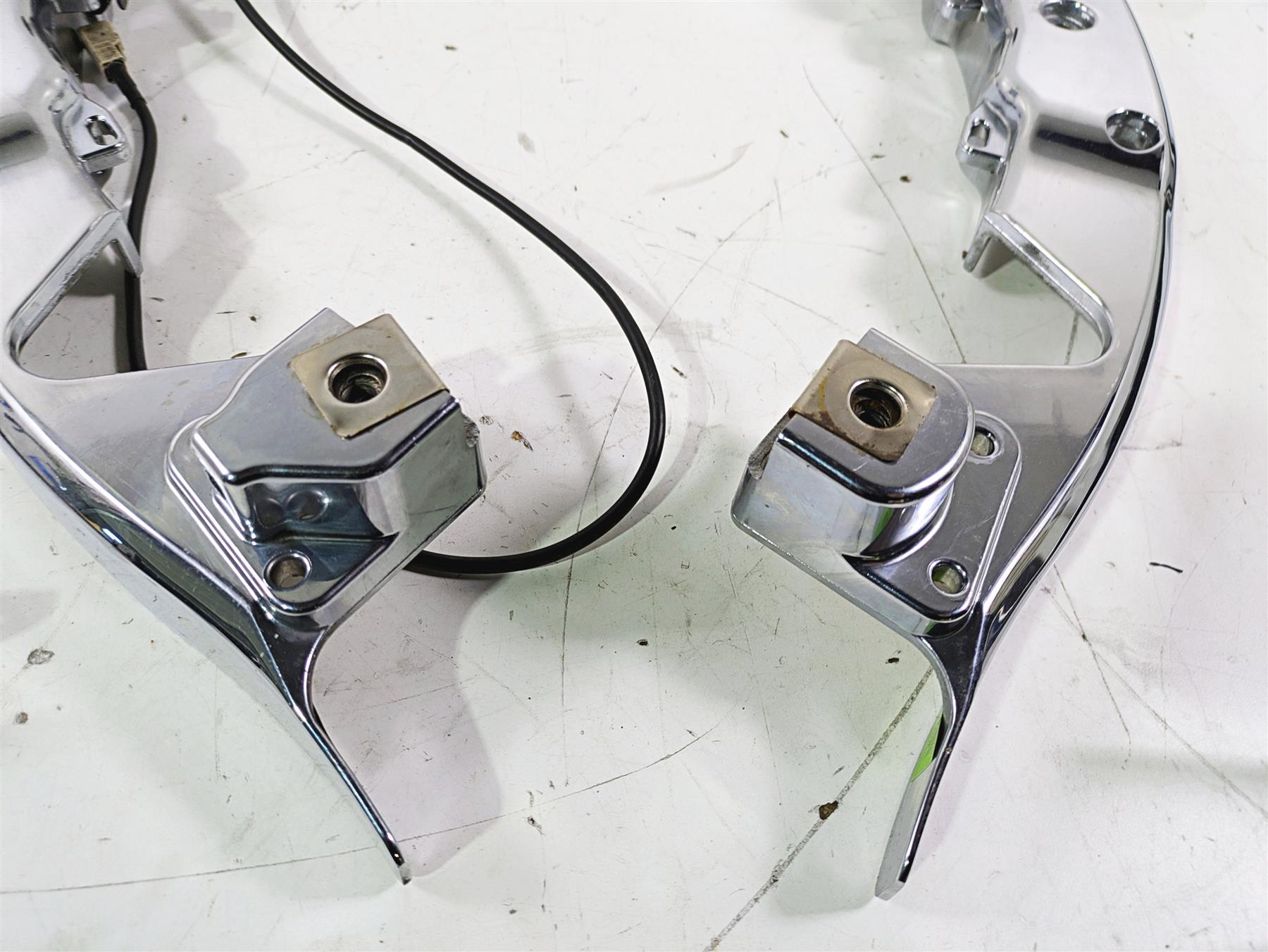 2016 Harley Touring FLTRX Road Glide Saddlebag Chrome Support Set 90200503 {{ shop.shopifyCountryName }} - Mototech271