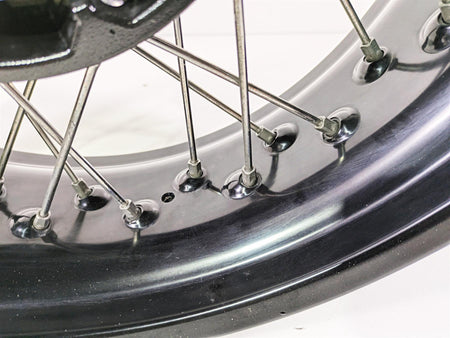 2014 BMW R nine T R9T K21 Rear Wheel Rim Black Spoke 17x5.5 -Ding 36318544696 {{ shop.shopifyCountryName }} - Mototech271