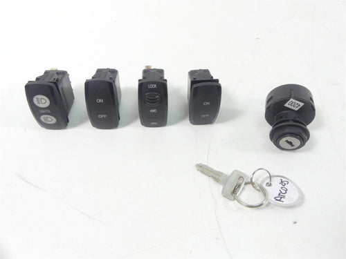 2013 Arctic Cat Wildcat 1000 LTD Ignition Lights 4Wd All Switch Key Set 0430-089 | Mototech271