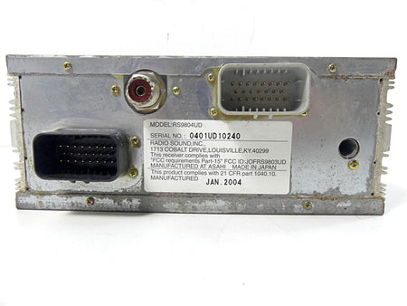 2004 Harley Touring FLHTCUI Electra Glide Radio Stereo Player RS9804UD {{ shop.shopifyCountryName }} - Mototech271